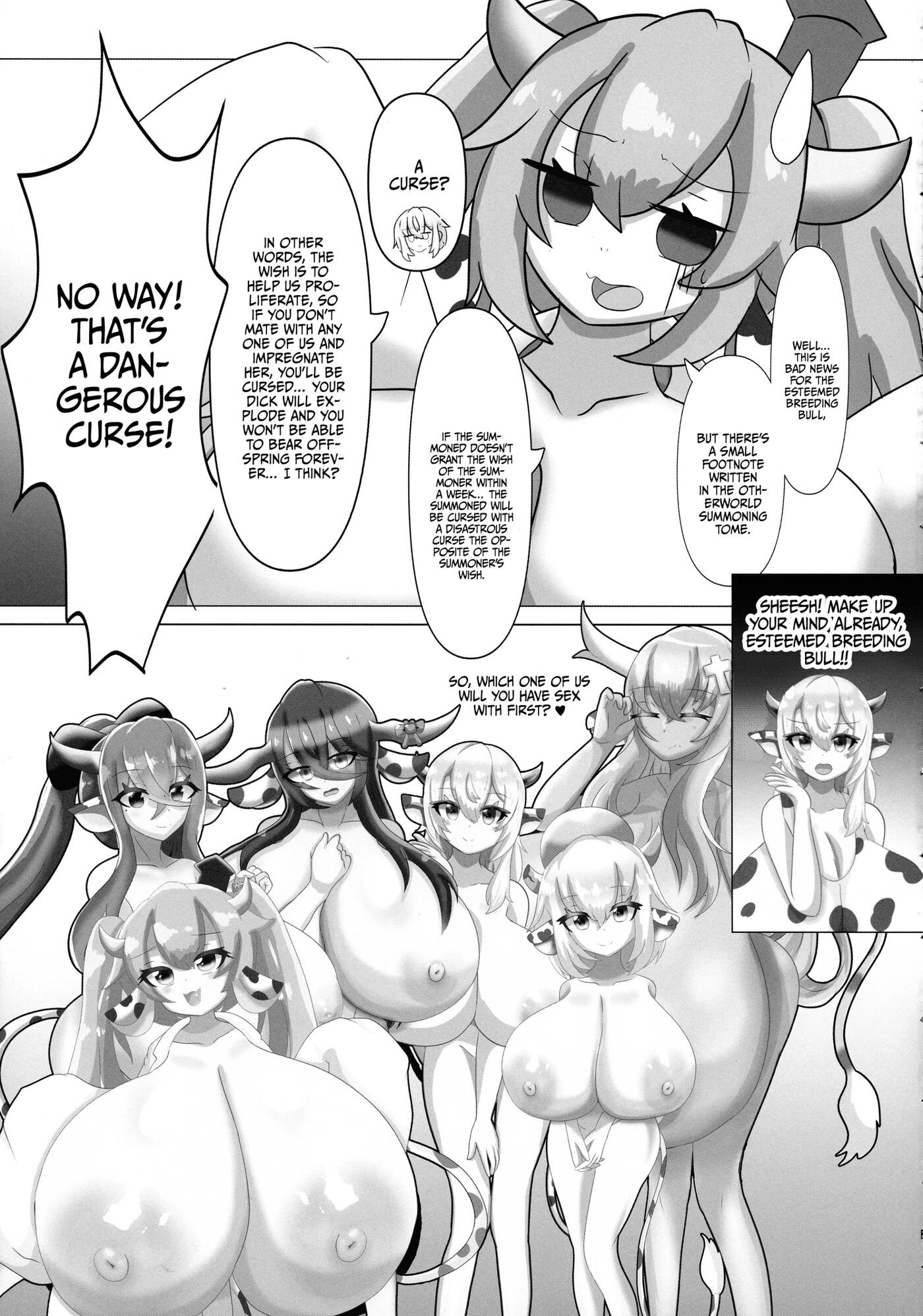 Haraushi Haramasete Sukue Shounen To Nana-ri No Bakunyuu Ushiko Chapter 1000 Page 23